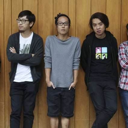 From left: Chow Kwun-wai, Ng Ka-leung, Kwok Zung, Wong Fei-pang and Jevons Au Man-kit. Photo: Nora Tam