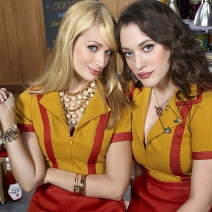 The sitcom “2 Broke Girls” topped the list of searches for US TV shows on Baidu. Photo: SCMP Pictures