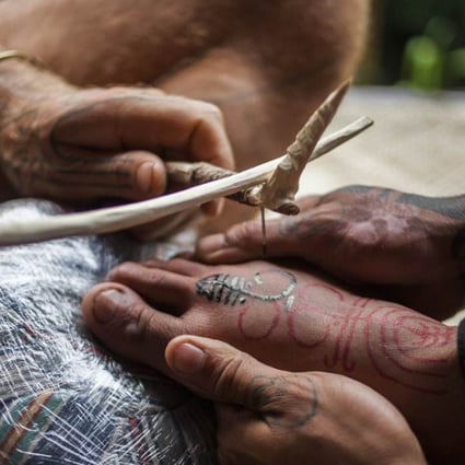 Indonesian tattooists revive tribal traditions by tapping into the past |  South China Morning Post