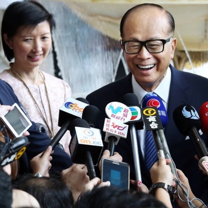 Li Ka-shing says the performance of Hong Kong’s property market will hinge on whether the supply and demand of flats be subject to whether flat supply and demand can strike a balance. Photo: Nora Tam