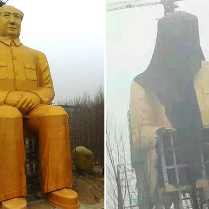 Mao You See It Mao You Don T Towering 3m Yuan Golden Statue Of Communist Leader Demolished Days After Internet Coverage South China Morning Post Ok im going to work on the sisters now, but first i really needed to do this ;w towering 3m yuan golden statue
