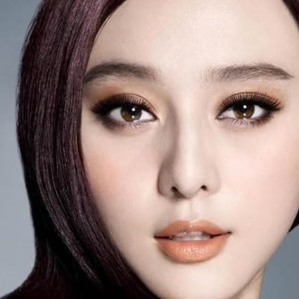 Actress Fan Bingbing is one of the hottest female celebrities in China. Chinese internet users employ a portmanteau to describe the most desirable females: Bai-fu-mei puts white (bai) skin color on top of wealth (fu) and beauty (mei). Photo: SCMP Pictures