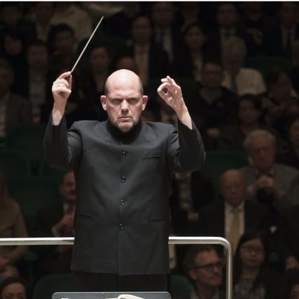 Hong Kong Philharmonic Orchestra music director Jaap van Zweden at the rostrum. “I just pull it out of them – they are great players.,” he says of making music with the orchestra.