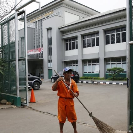 Cipinang prison in Jakarta. One of the militants who carried out the recent gun and suicide bomb attack in the city, Afif, also known as Sunakim, was one of some 20 convicts heavily influenced by fellow convict and firebrand Islamist cleric Aman Abdurrahman while an inmate at the prison, experts say. Photo: Reuters