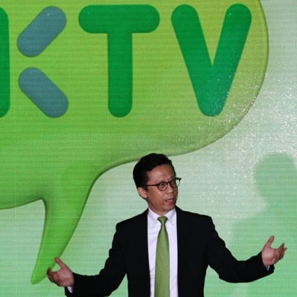 HKTV boss Ricky Wong Wai-kay said his company had suspended production of OTT content. Photo: Jonathan Wong