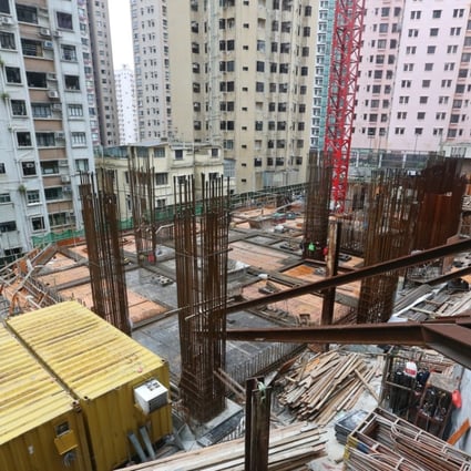 A site view of luxury residential project Wellesley at 23 Robinson Road in Mid-levels . 23JAN16 SCMP/David Wong