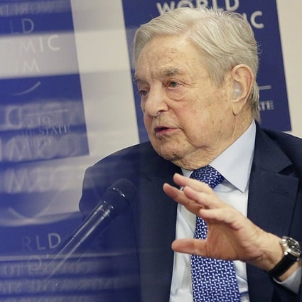 George Soros, billionaire and founder of Soros Fund Management LLC, says a hard landing for the Chinese economy is unavoidable. Photo: Bloomberg