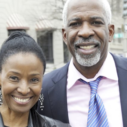 B Smith and Dan Gasby. Smith recently revealed that she is suffering from Alzheimer’s. Photo: Corbis
