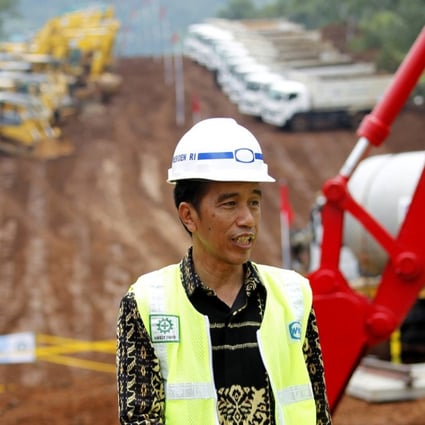 Indonesian President Joko Widodo attends a ground breaking ceremony for the Jakarta-Bandung high-speed railway line in Walini, West Java province, Indonesia. Photo: Reuters