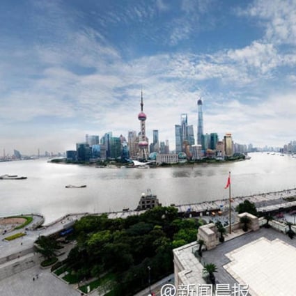The Naked City Incredible Shanghai Waterfront Panoramic Goes Viral 0954
