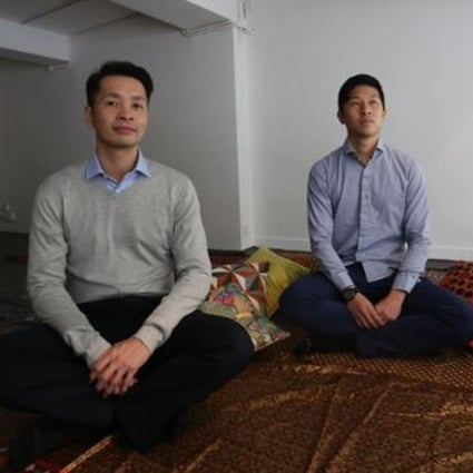 Kit Chan (left) and Adrian Chan both serve as directors at PopUp Angels. Photo: Jonathan Wong