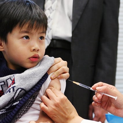 Number of Hong Kong children vaccinated against flu down by a quarter
