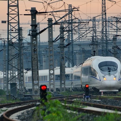 Beijing has included a cross-strait high-speed rail network in its new five-year plan. Photo: Xinhua