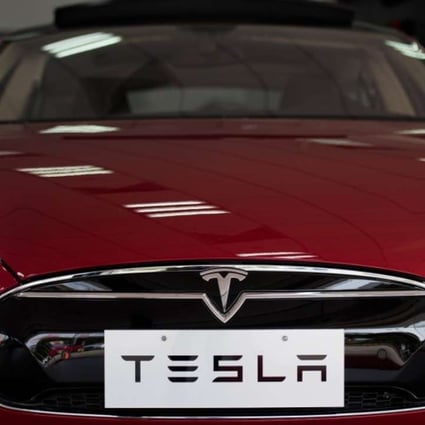 The electric car named after the inventor of the alternating current. Photo: AFP
