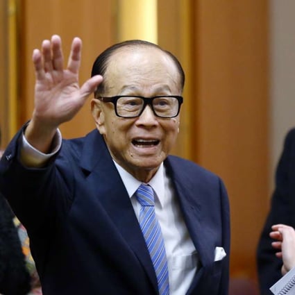 Li Ka-shing says he does not see there was a any risk of a property bubble in mainland China’s first-tier cities. Photo: Sam Tsang
