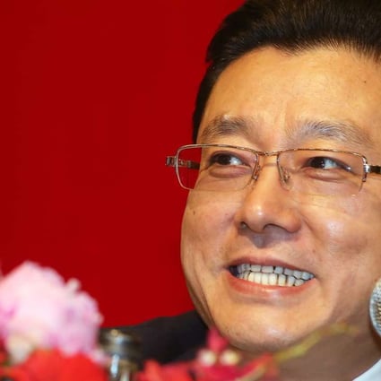 China Overseas chairman Hao Jianmin says the deal with Citic will enhance the developer’s financial strength and increase substantially its land reserve of the company in one shot. Photo: David Wong