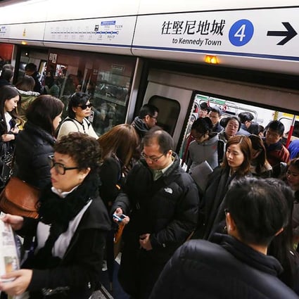 Last year the MTR Corporation increased its fares by 4.3 per cent. Photo: Nora Tam