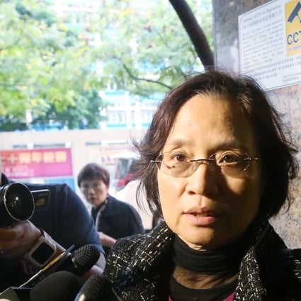 A major moment in the saga came when Sophie Choi Ka-ping, the wife of Lee Bo, withdrew her missing person report filed with Hong Kong police. Photo: Sam Tsang