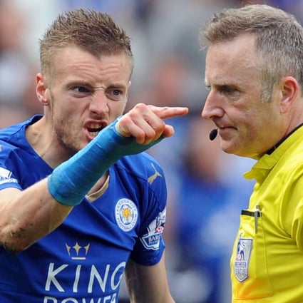 dealt huge title blow as star striker Jamie Vardy is charged by FA over red card reaction | South China Morning Post