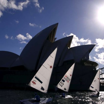 Sailors on Sydney Harbour. Concern about a lack of transparency regarding the beneficial owners of shell companies has been rising Down Under. Photo: Reuters