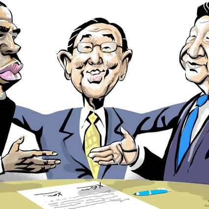 <p>Tom Plate says talks between Li Zhaoxing and Condoleezza Rice 10 years ago, over who should be the next UN secretary general, paved the way for the Paris climate change agreement</p>