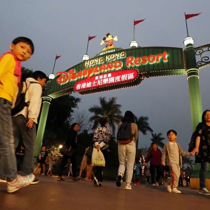 Hong Kong Disneyland on Lantau Island. There will come a time when Hong Kong people say “enough is enough – Hong Kong is ‘full’ and we want only things which are good for us”. Photo: Felix Wong