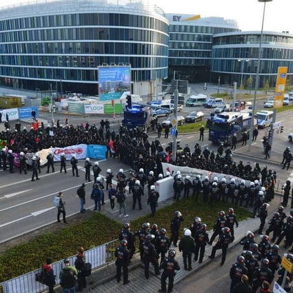 Clashes Outside German Right Wing Afd Party Congress 400 Arrested South China Morning Post