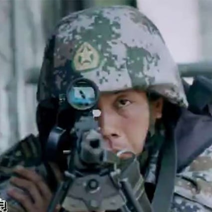 A still from the PLA video. Photo: SCMP Pictures