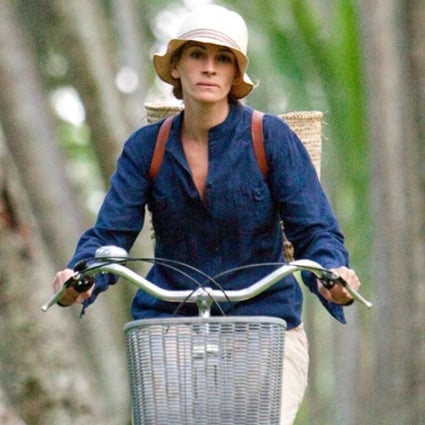 Julia Roberts in the film adaptation of the global bestseller Eat, Pray, Love. The tenth anniversary of its publication has prompted a worshipful collection of touchy-feely essays.