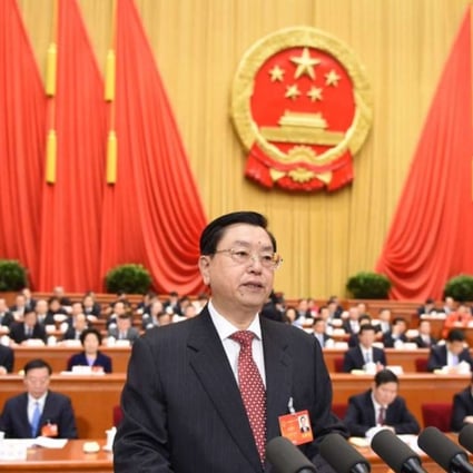 Zhang Dejiang will begin a state visit to Hong Kong on Tuesday, but who really calls the shots when it comes to the city? Photo: Xinhua