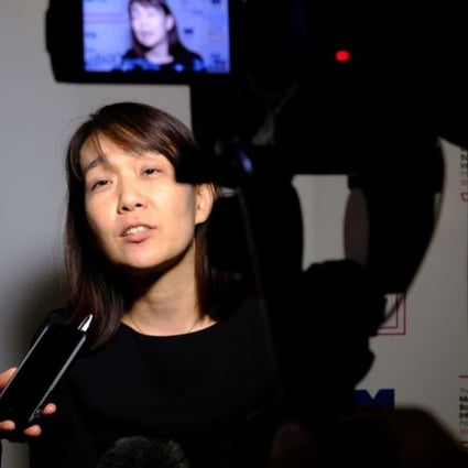 South Korean author Han Kang.