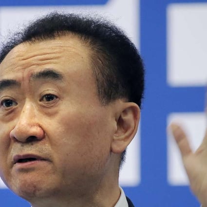 Wang Jianlin told CCTV that Dalian Wanda Commercial “must be taken private” as its undervaluation made him “feel sorry” for shareholders. Photo: AP