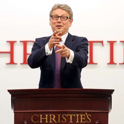 Jussi Pylkkanen, global president of Christie's, thinks auction volumes will begin rising again this year. Photo: Bruce Yan