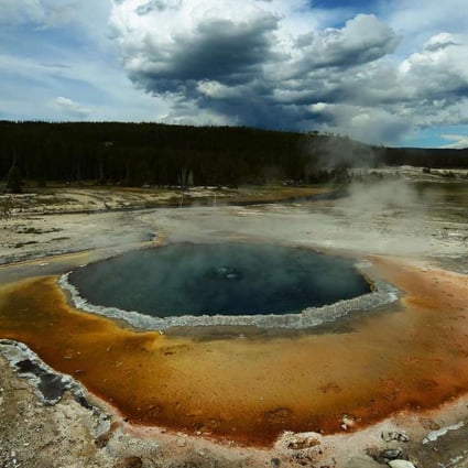 A hot spring at Yellowstone National Park. At least 22 people ahave died from hot spring-related injuries in and around Yellowstone since 1890, park officials said. Photo: AFP