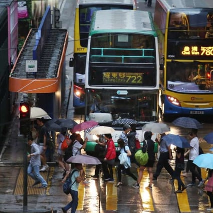 Hongkongers are more gloomy than counterparts in other major cities, according to the survey. Photo: Nora Tam