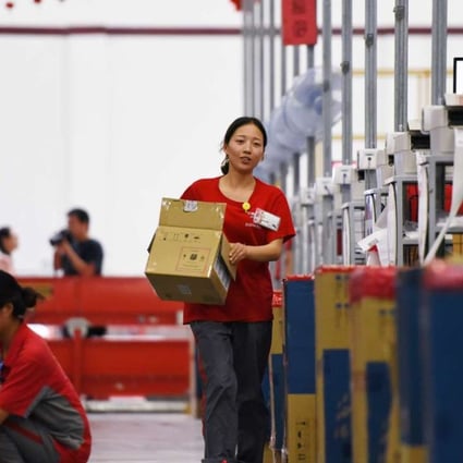 The Weichai deal will enable it to tap into growing logistics demand from the e-commerce sector. Photo: Xinhua