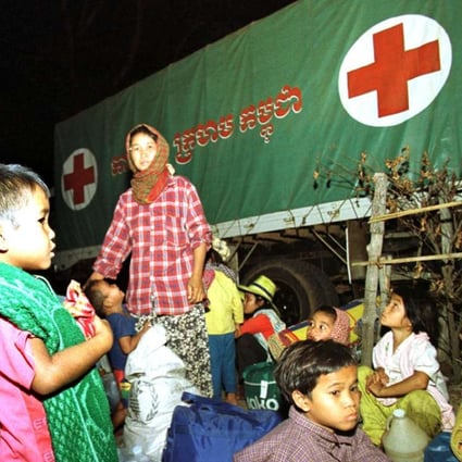 File photo of a Cambodian Red Cross operation. Photo: AFP