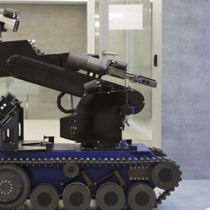 Dallas authorities did not offer details on the device, but the city’s emergency management inventory lists a Northrop Grumman Andros robot designed for bomb squads and the military. Photo: SCMP Pictures
