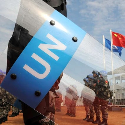 A file picture of Chinese UN peacekeepers in South Sudan. Photo: SCMP Pictures