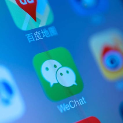 WeChat’s 97 per cent usage growth surge is down to the app’s “versatility”, said the GlobalWebIndex report. Photo:Alamy Stock Photo.