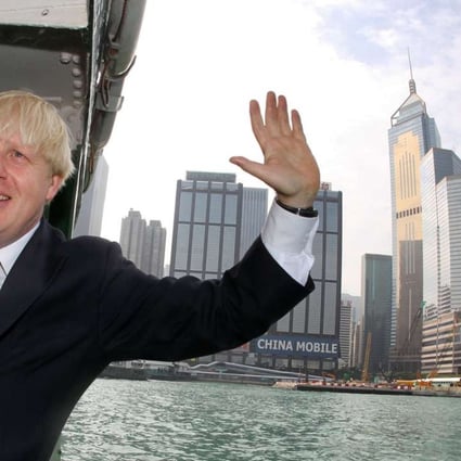 Boris Johnson in Hong Kong during a trip to the city in 2013 when he was London mayor. Photo: K.Y. Cheng