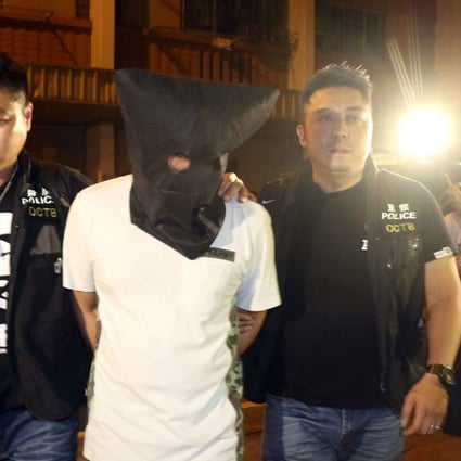 Police arrested a man for illegal bookmaking and seized a total of HK$350 million worth of betting slips in Ping Shek Estate. Photo: SCMP Pictures