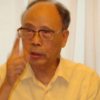 Du Daozheng, who was sacked on July 13 as publisher of the magazine, Yanhuang Chunqiu. Photo: SCMP Pictures