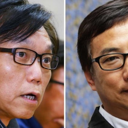 Third Side is headed by two founding members of the Democratic Party, former lawmakers Tik Chi-yuen (right) and Nelson Wong Sing-chi (left), who are widely seen as moderate pan-democrats.