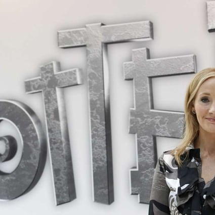 British author JK Rowling, creator of the Harry Potter series of books. Photo: Reuters