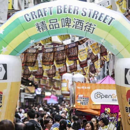 Hong Kong craft brewers look to ferment love for local beverages at Lan Kwai Fong Beer and Music