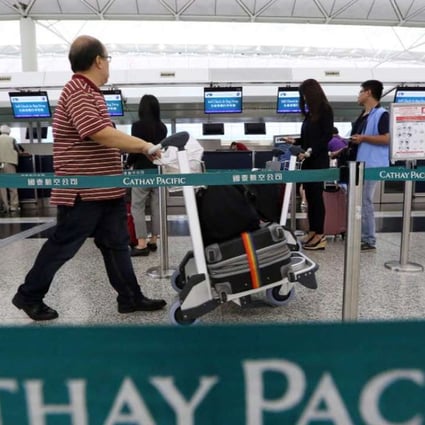 Cathay Pacific announced its policy change on Sunday with immediate effect. Photo: SCMP Pictures