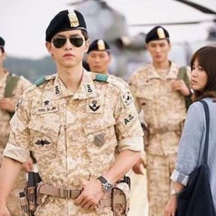 A still from the South Korean TV drama “Descendants of the Sun”, which was a hit in China. Photo: SCMP Pictures