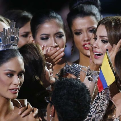 Miss Philippines Pia Alonzo Wurtzbach (left) was the last Miss Universe winner. Photo: AP