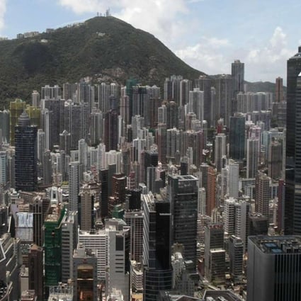 Hong Kong's financial district. There has been huge interest by mainland investors in snapping up office space in the city as the yuan continued to depreciate. Photo: Reuters